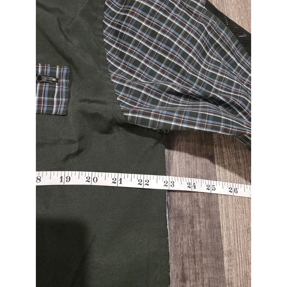 Vintage Bugle Boy Button Up Green Shirt Men's Size Medium - Picture 4 of 8